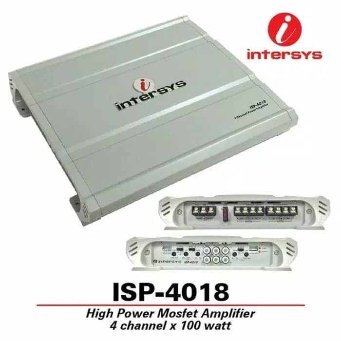 Power Intersys isp-4018 atau Power 4 Chanel Intersys ssm