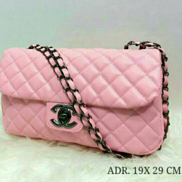 Tas wanita chl Maxi free pouch / dompet koin sangat cantik cocok segala tema 02 size 29cm