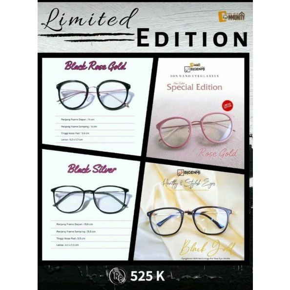 kacamata ion nano Wanita bigenmi