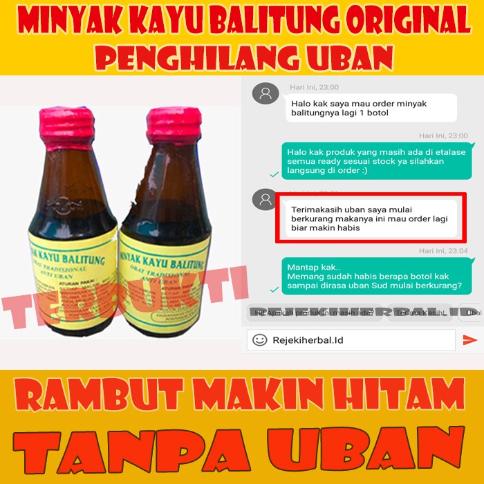 Jual Penghilang Uban Permanen Minyak Kayu Balitung Original Minyak Rambut Kalimantan Indonesia Shopee Indonesia