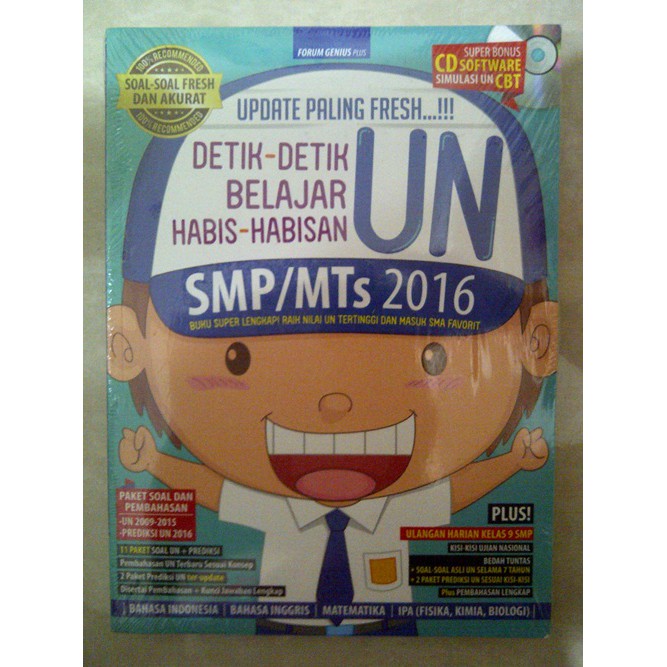 

Buku Soal Detik-Detik Belajar Habis-Habisan UN SMP 2016
