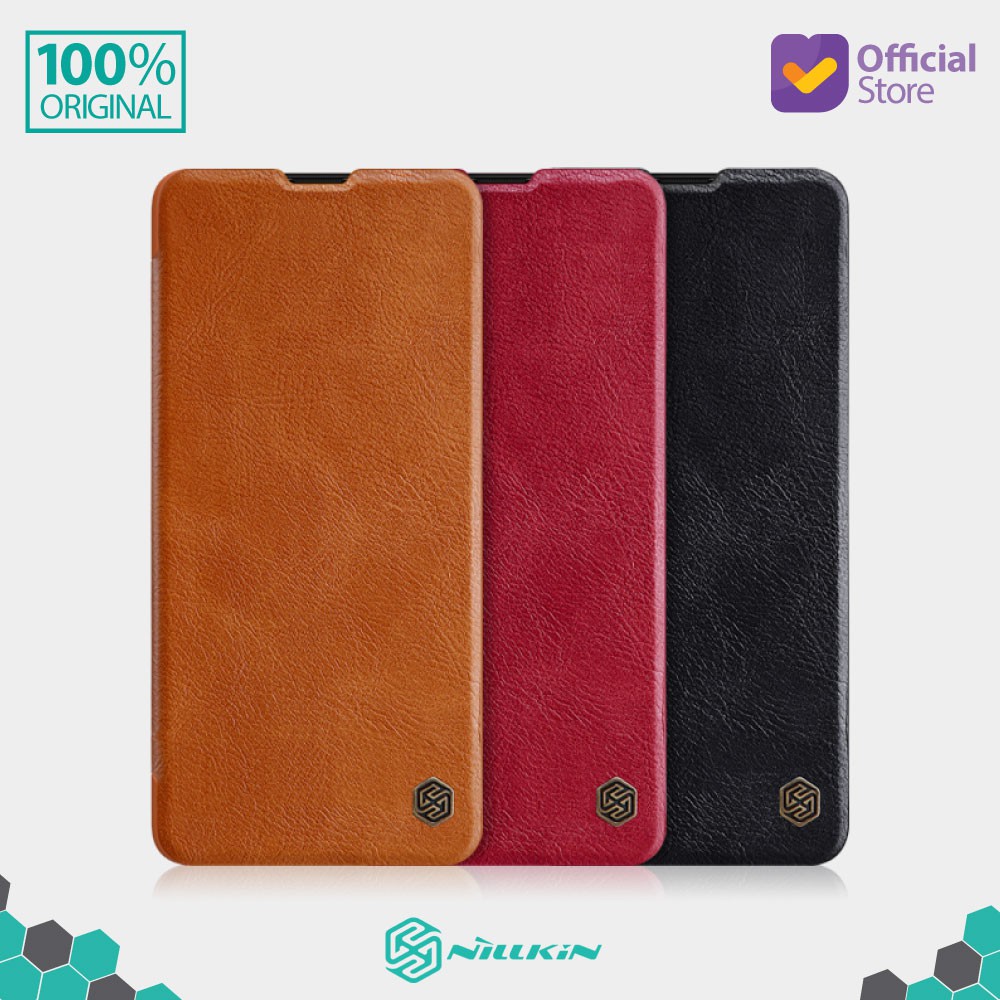 Case Samsung Galaxy A71 Nillkin Qin Leather Flip | Shopee Indonesia