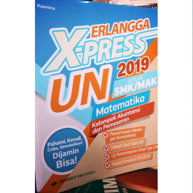 Xpress Un Smk 2019 Matematika Kelompok Akuntansi Dan Pemasaran Kunci Jawaban Erlangga Kurikulum 13 Shopee Indonesia