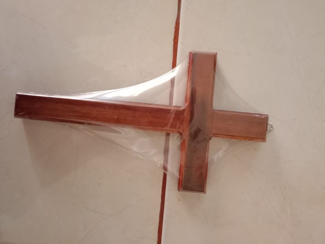 Salib Jati Polos 20cm (144)