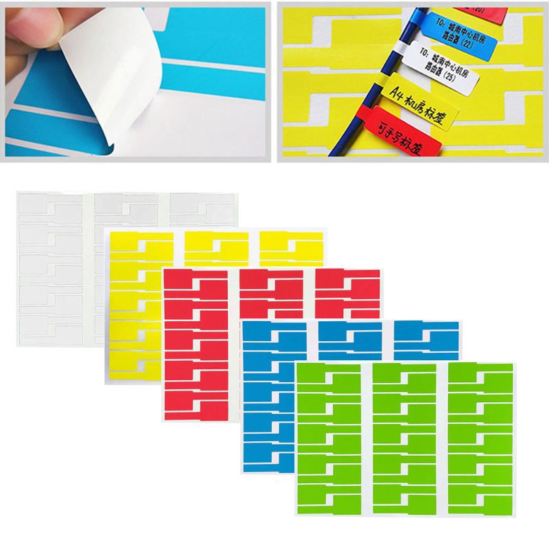 30Pcs Stiker Label Identifikasi Anti Air dengan Printer Laser