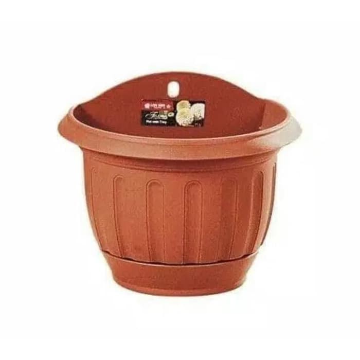 Unik Pot Dinding Lotus No 6 Lion Star FH 11 Wall Pot - Hijau Berkualitas