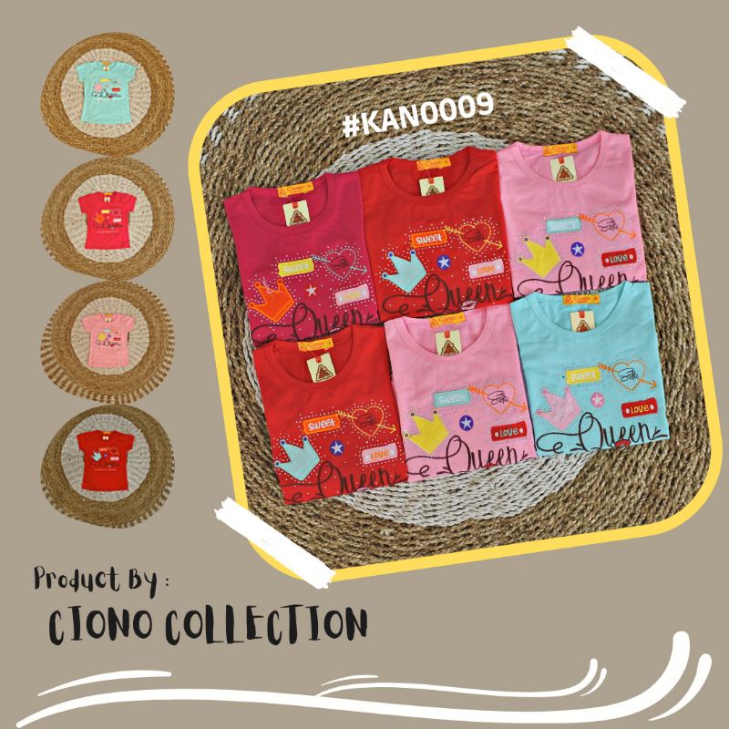 KAOS ANAK CEWEK CIONO