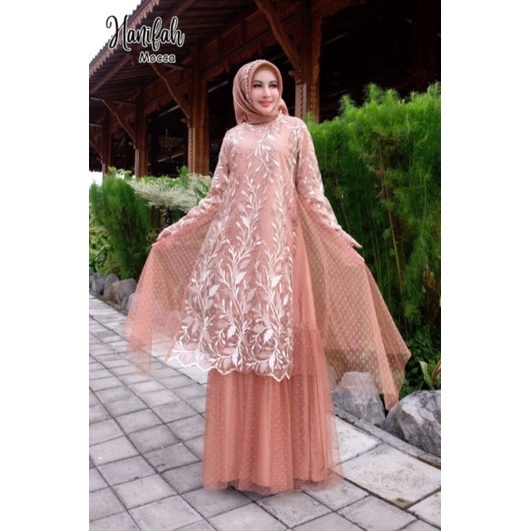 HANIFAH gamis pesta muslimah gamis kondangan wisuda bridemaids