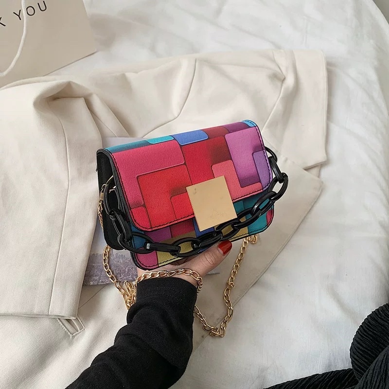 Tas Selempang Kulit Wanita Tas Cewek Slingbag Mini Bag AL 8126
