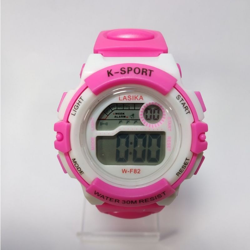 Jam Tangan Anak Digital Lasika Original F82 Tahan Air Best Seller