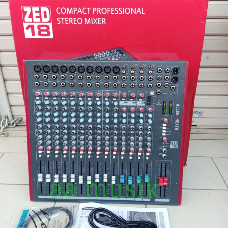 PROMO HARGA MURAH  MIXER AUDIO ALLEN &amp; HEATH ZED18 MIXER ZED-18