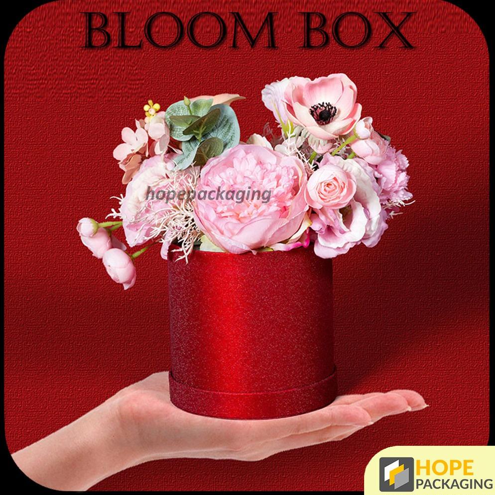 

Bloom Box Bulat/ Box Bunga Kotak Bunga /Flower Box Blooming Box Gift Box