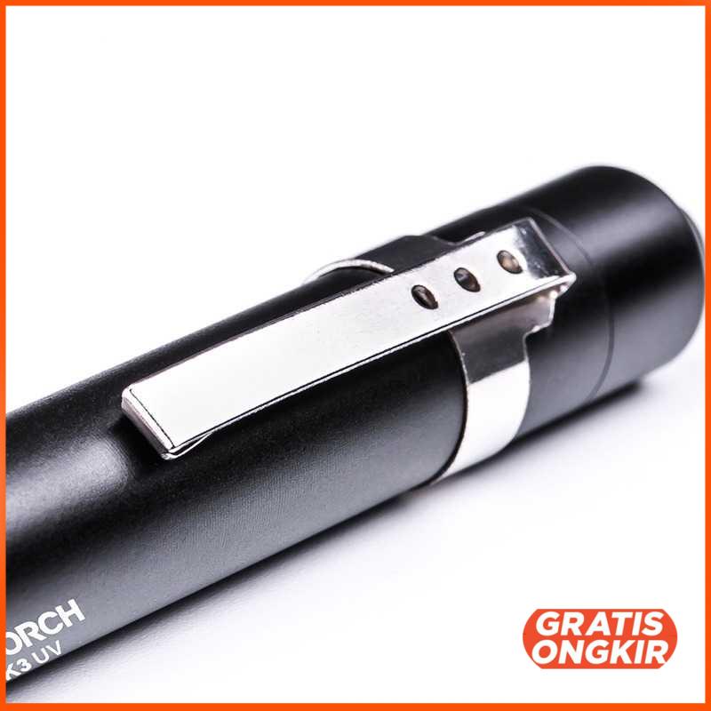 NexTorch Senter Mini Ultraviolet UV Light Pen LED 365nm