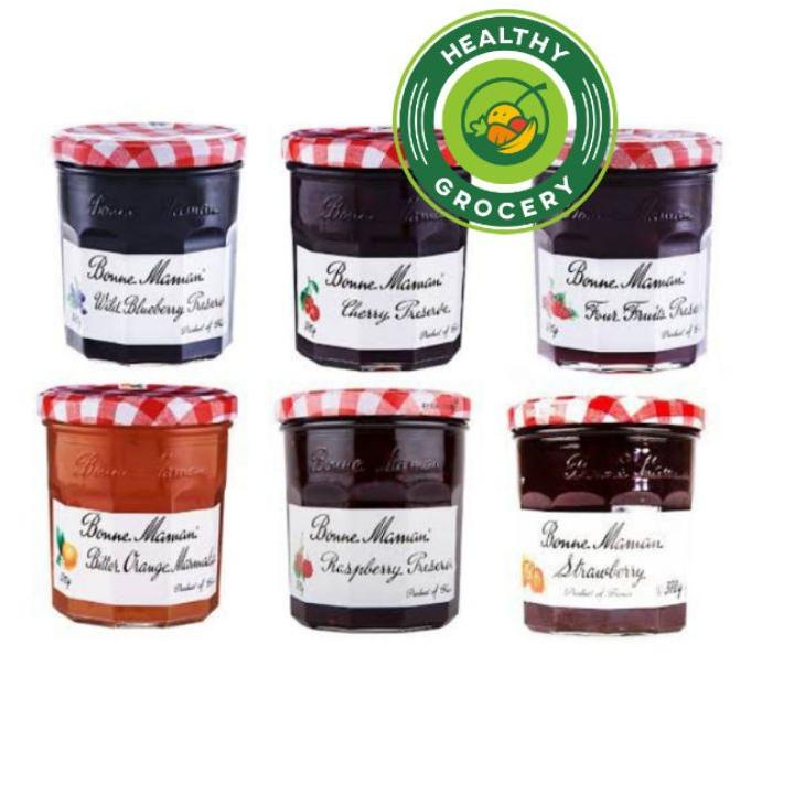 

Bonne Maman All Varian 370gr Selai Orange Marmalade Raspberry Blueberry Strawberry bone mama ☼➶ (La