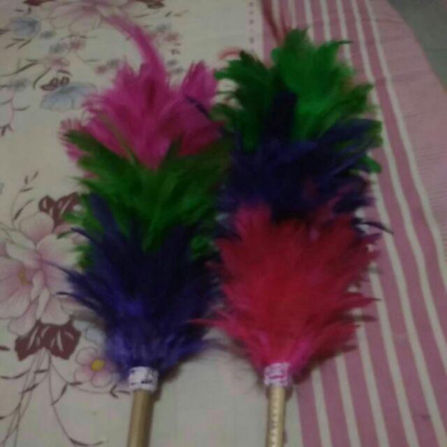 Kemoceng Mini Warna Warni Panjang 30 Cm