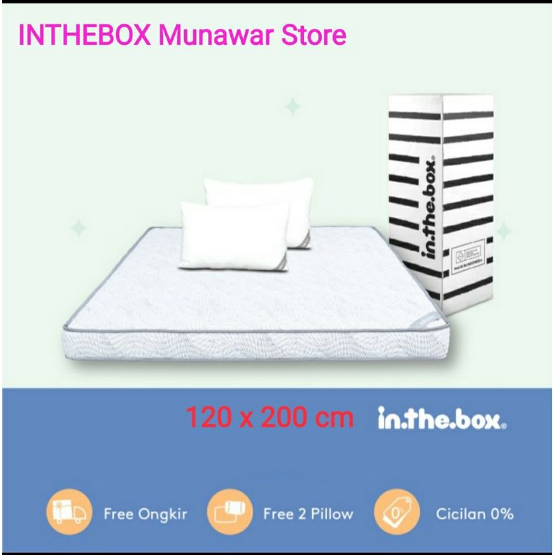 Kasur Busa INTHEBOX HYBRID 15 Ukuran 120x200 Full
