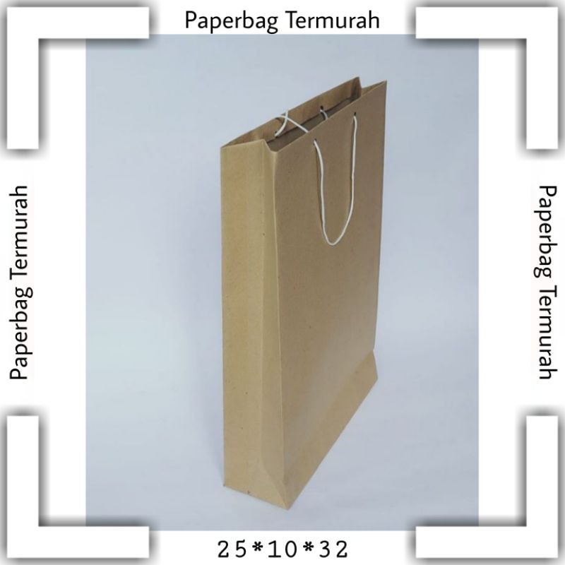 

Paperbag Polosan Size 25*10*32 Harga Belum Termasuk Sablon Yaa