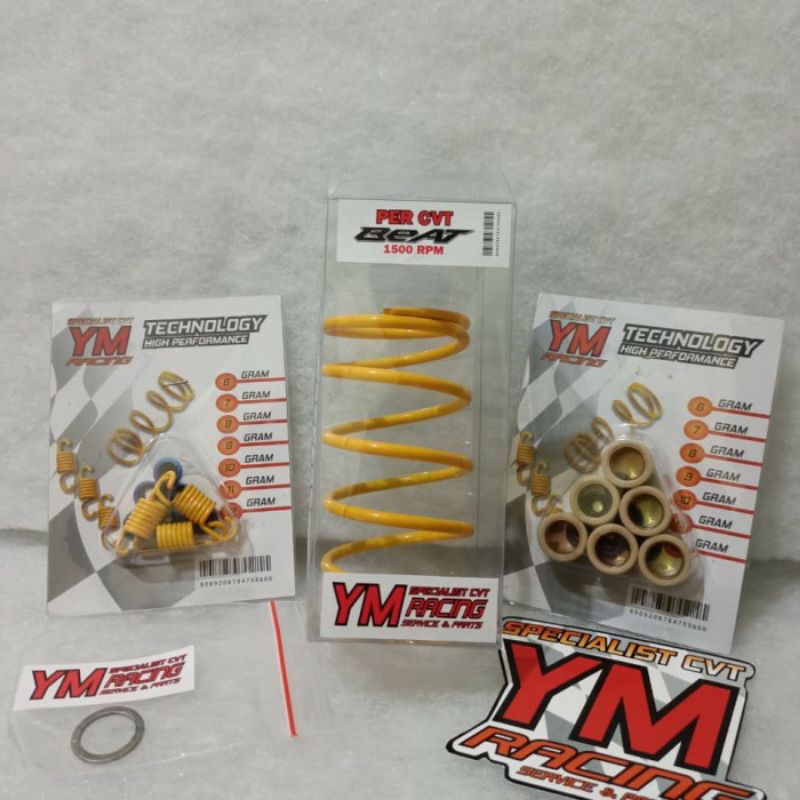 Upgrade cvt honda beat Racing BEAT KARBU / BEAT FI / BEAT ESP / BEAT 2020 / YM RACING