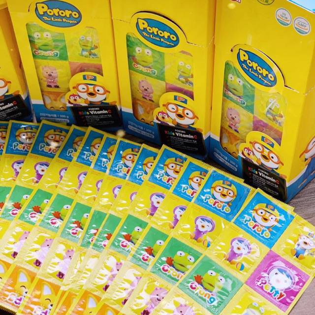 Vitamin c anak pororo ori korea /vitamin anak /vitamin c/ pororo