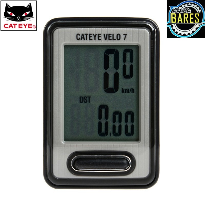 Speedometer / Odometer Sepeda Cat Eye Velo 7