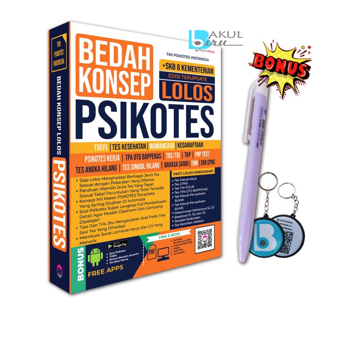 

NEW PRODUCT BUKU PSIKOTES BEDAH KONSEP LOLOS TES PSIKOTES CPNS-POLRI-TES KERJA KPL212