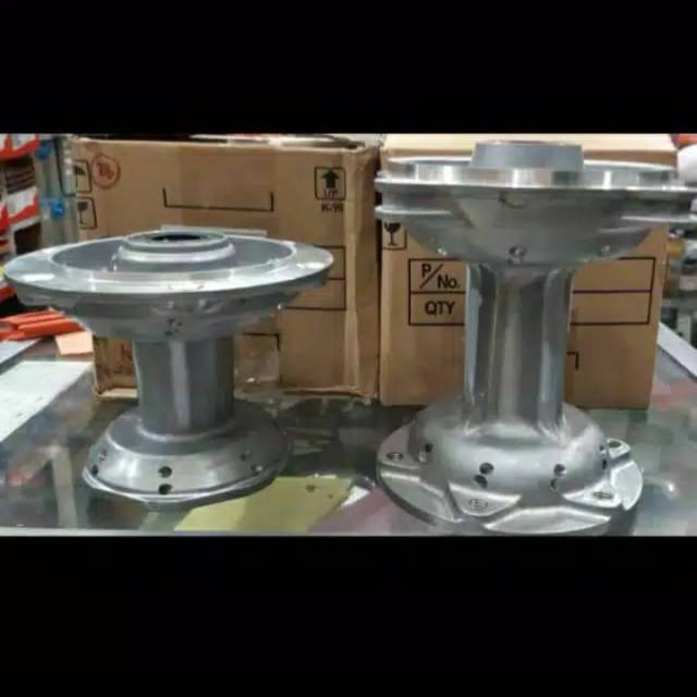 Tromol depan belakang klx 150 hole 28 asli kawasaki
