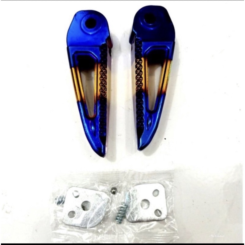 Foot Step Chrome two tone model Scoopy / mio / mio GT /Soul Fino All yamaha (universal)