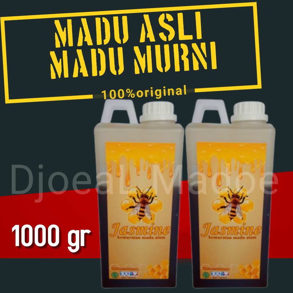 Jual Madu Honey Hutan Murni Asli 1kg Original Madu Super Tawon Lebah Murni Nutrisi Herbal