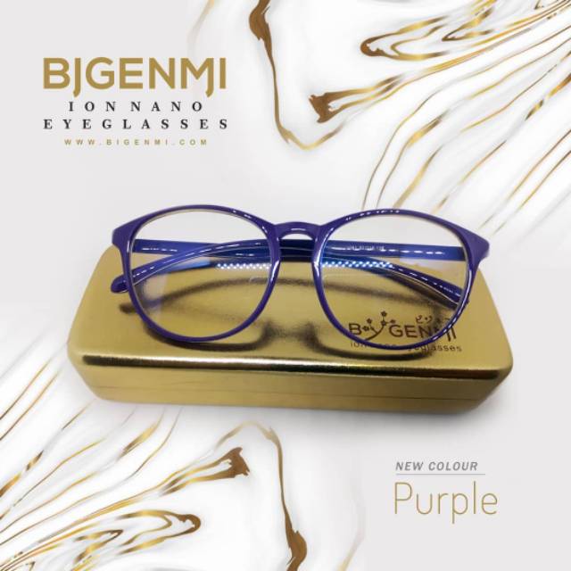 [BIGENMI] Ion Nano Glasses - Kacamata Ion Nano - Purple