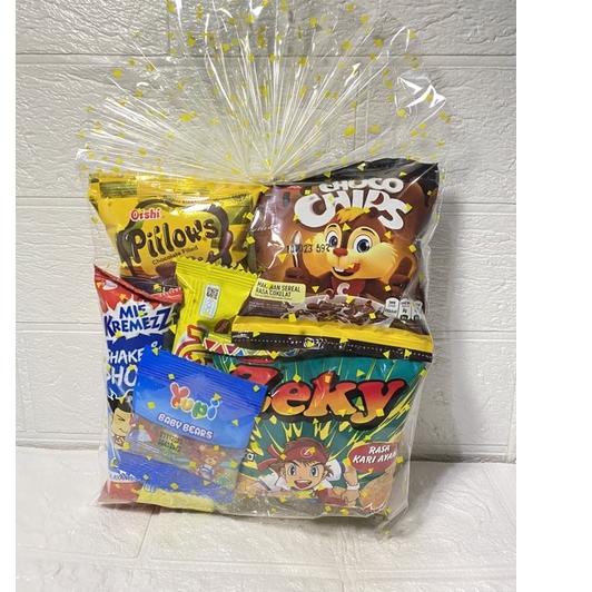 

New Ready Paket Snack Ulang tahun / Bingkisan D/ Souvenir / Goodie bag ulang tahun anak termurah