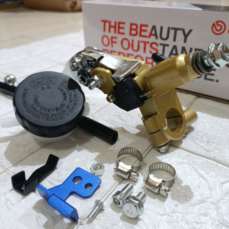 MASTER REM KANAN AXIAL MODEL KRS BY BREMBO TABUNG YOSHIMURA UNIVERSAL SEMUA JENIS MOTOR BISA