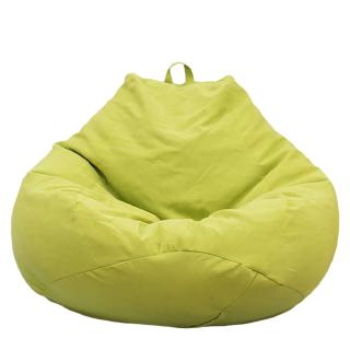 Large Bean Bag Sofa Cover Solid Color Lazy Lounger Cover No Filling Shopee Indonesia