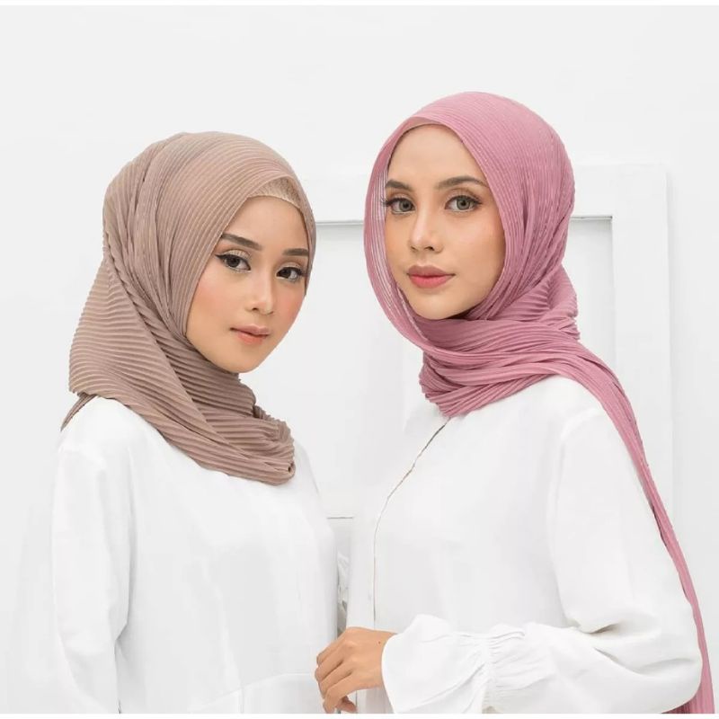 PASHMINA PLISKET PREMIUM CERUTY BABYDOLL IMPORT