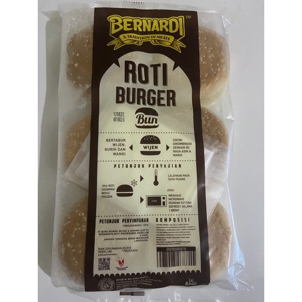 

Benardi Roti burger Wijen6s