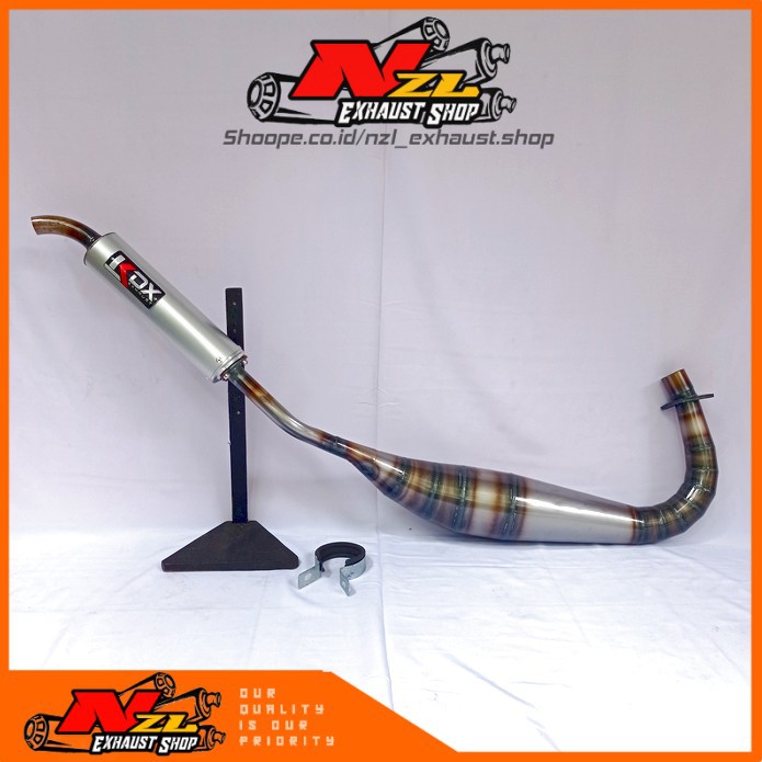 KDX knalpot satria hiu / knalpot satria 2 tak / knalpot satria r120