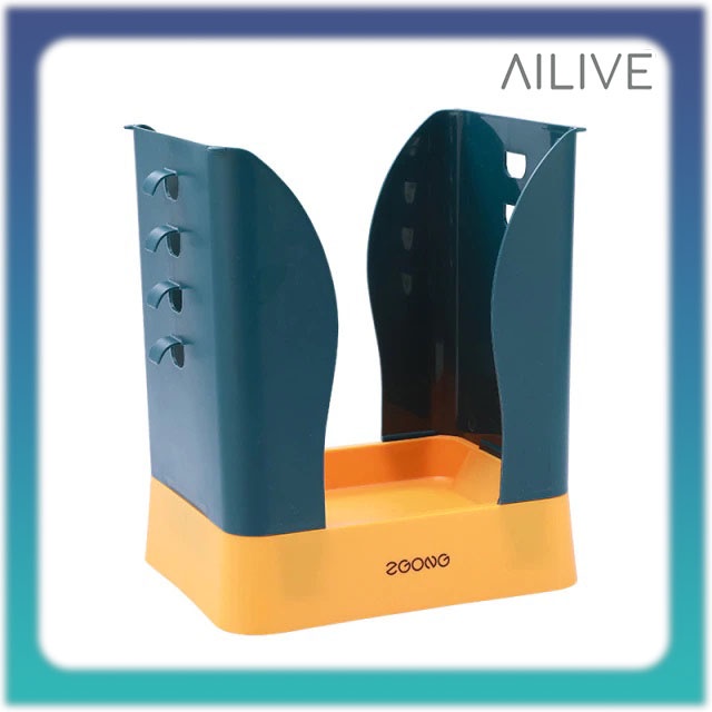 Tempat Sampah Portable Fleksibel Plastik Lipat Multifungsi / Plastik Sampah Garbage Bag Holder Portable