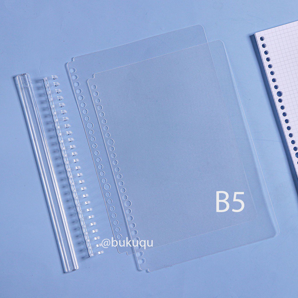 Cover Mika + Ring B5 Sampul untuk Binder - Loose Leaf - Notebook by bukuqu
