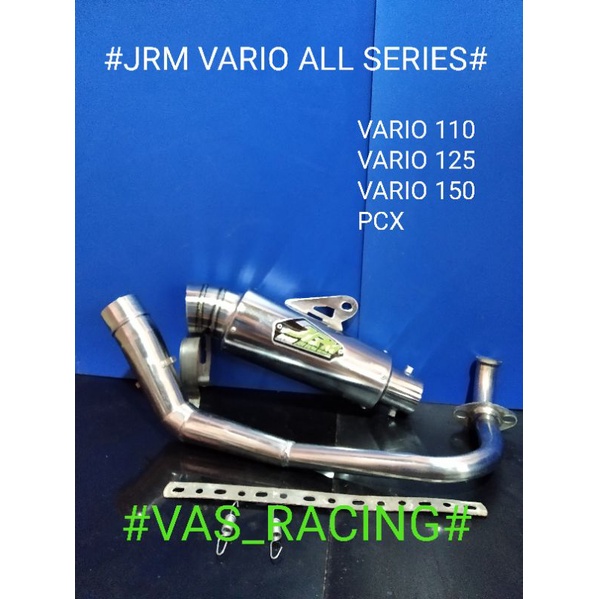 knalpot Racing JRM VARIO ALL SERIES vario.110. vario.125.vario.150.pcx