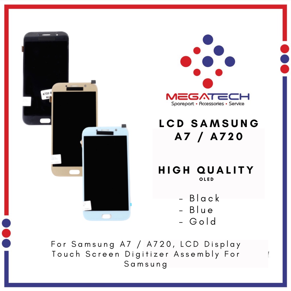 LCD Samsung A7 2017 / A720 Fullset Touchscreen - OLED