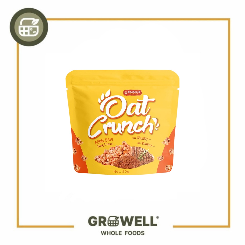 

GRANOLAB OAT CRUNCH ABON SAPI 50GR