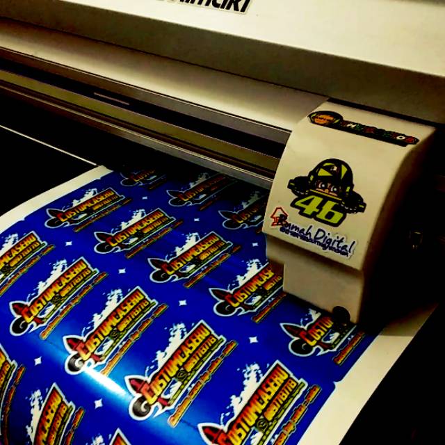 

Custom sticker/stiker vinyl A3