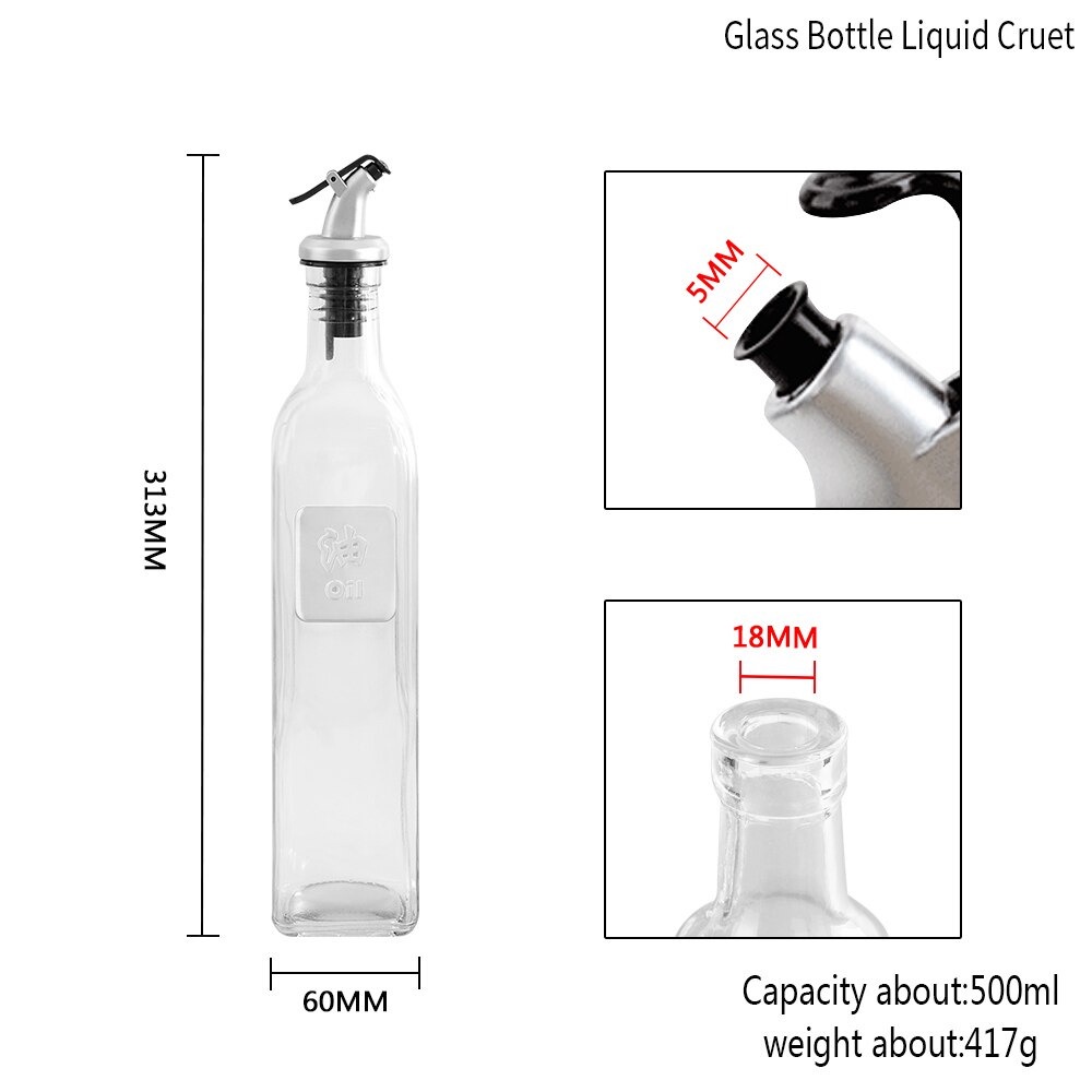 Botol Minyak Olive Oil Botol Penyimpanan Minyak Bumbu 500ml