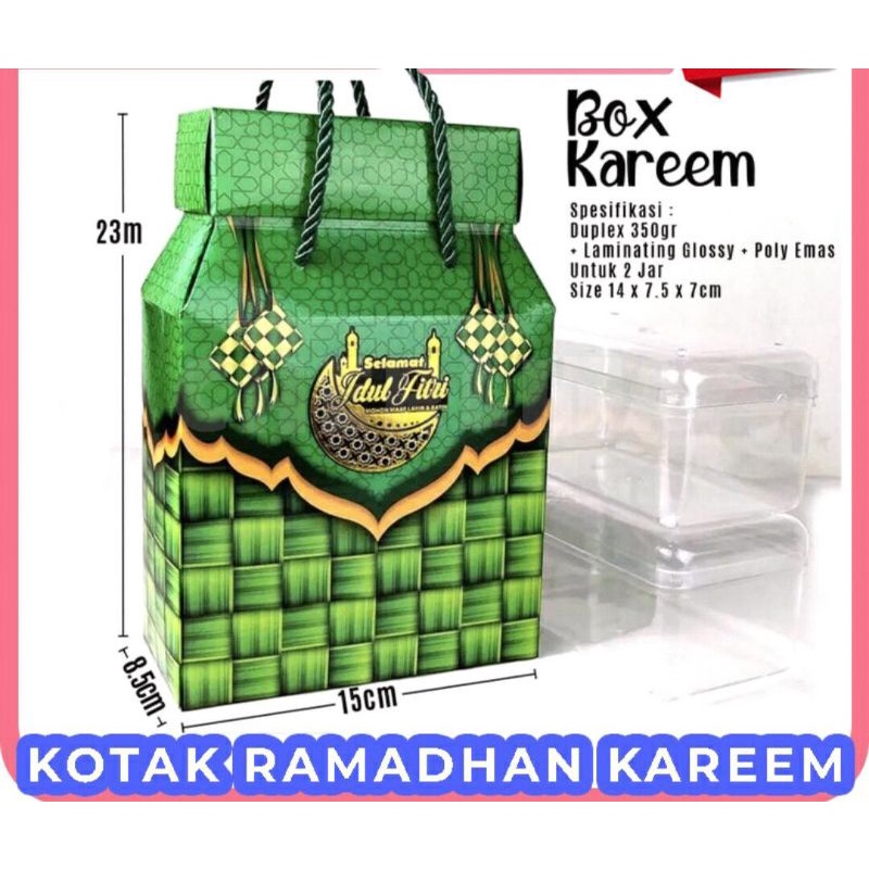 

dus ketupat hijau+tali