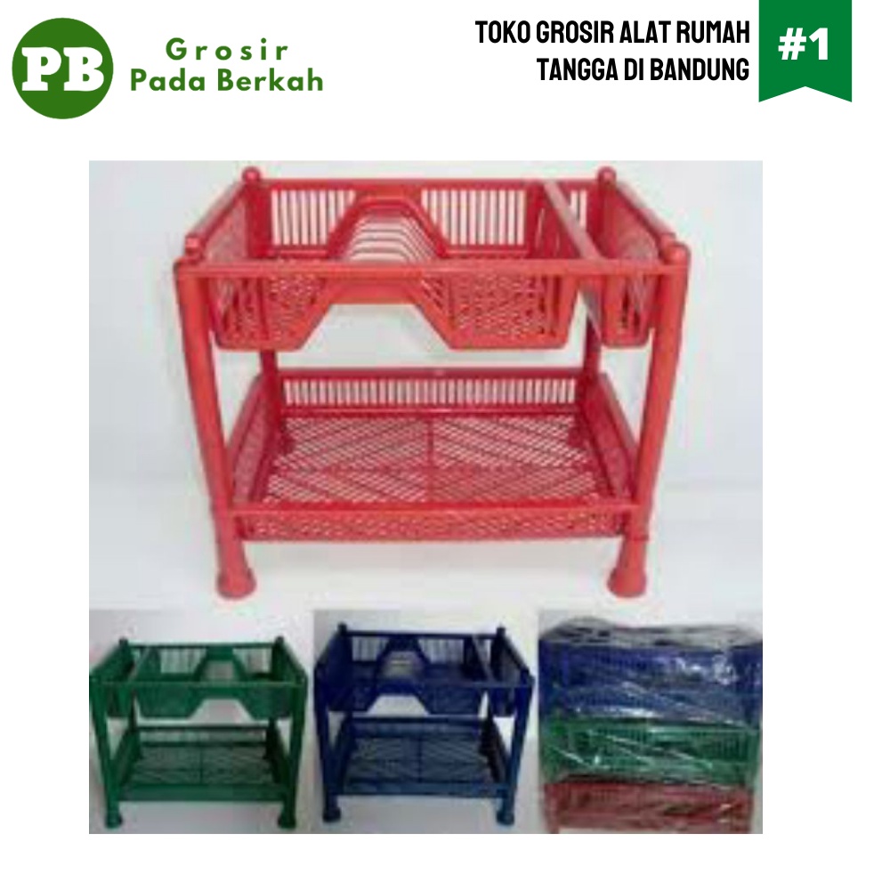 Rak Piring Plastik 2 Susun Rak Piring Susun 2 Rak Piring Plastik Hawai