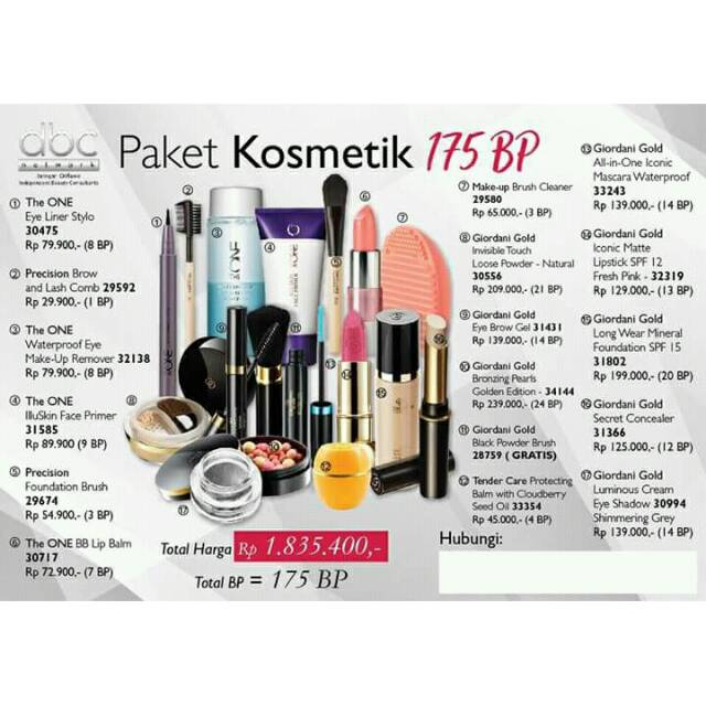 Paket kosmetik  1 jutaan