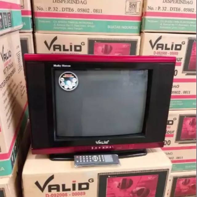 TV TABUNG VALID/ANIME DLL 14inch