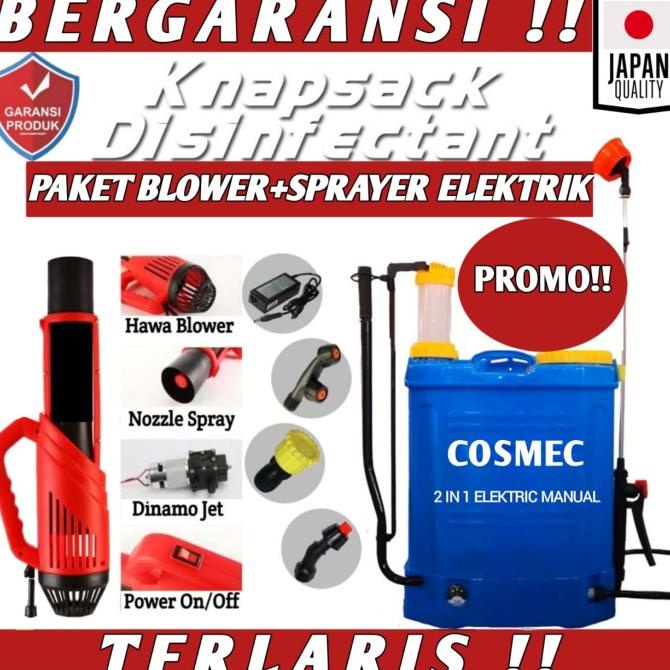 Alat Semprot Disinfektan 2 in 1 Otomatis+Sprayer Elektrik 16 L Termurah