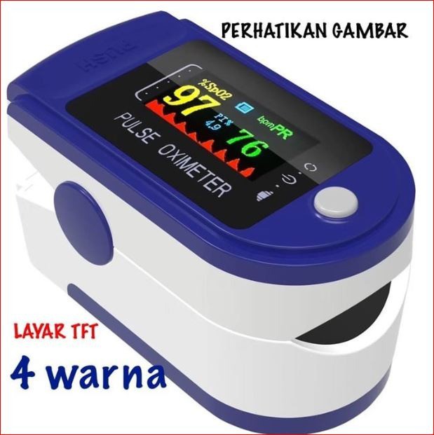 (NCS) [COD] Pulse Oximeter Oxymeter Pengukur Kadar Oksigen Dalam Darah Oksimeter Detak Jantung Fingertip