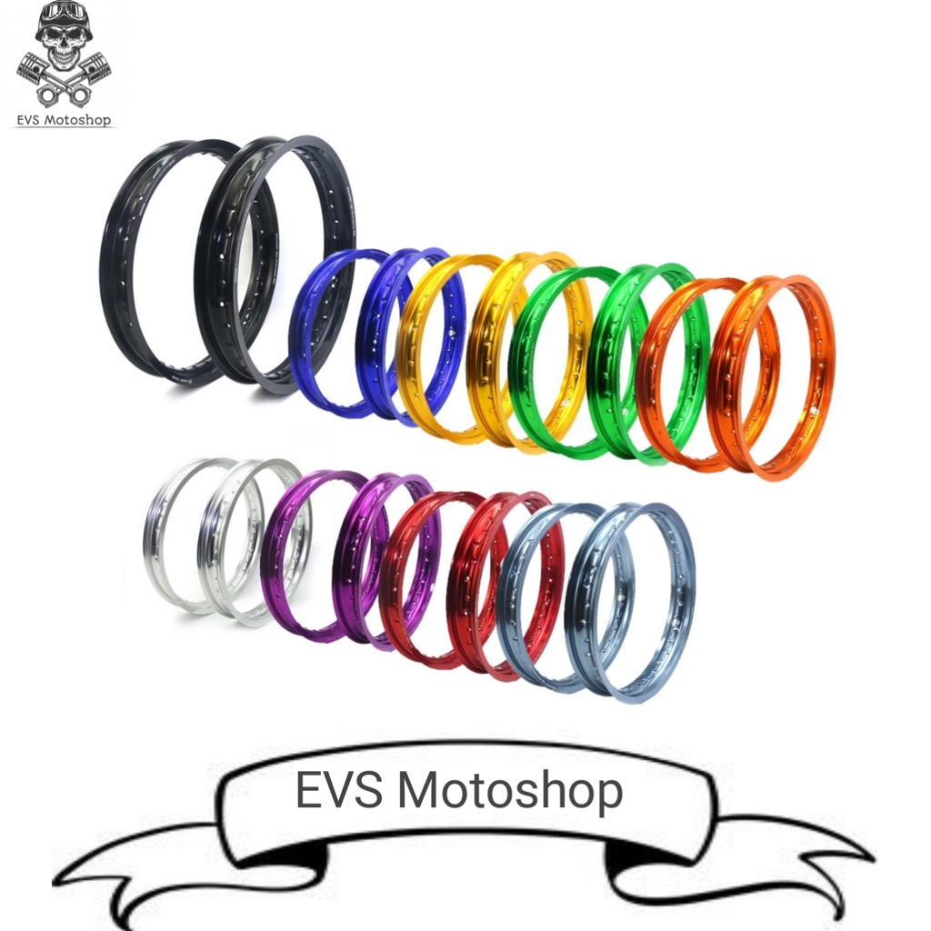 Velg Motor Scarlet Racing Original RING 17 160 215 Pelek Set Depan Belakang Berkualitas
