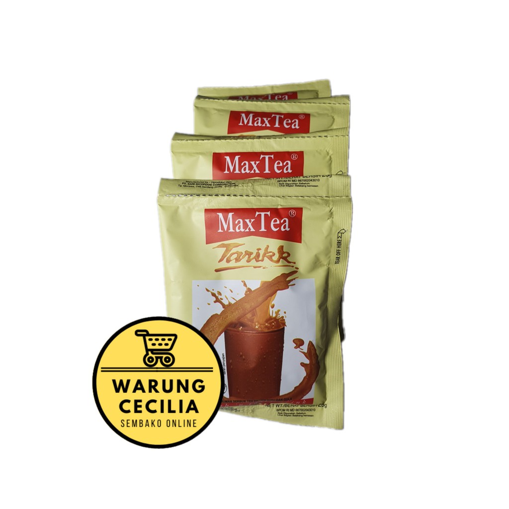 

Max Tea Tarik - Teh Tarik Instan (1 renceng = 10 pcs)